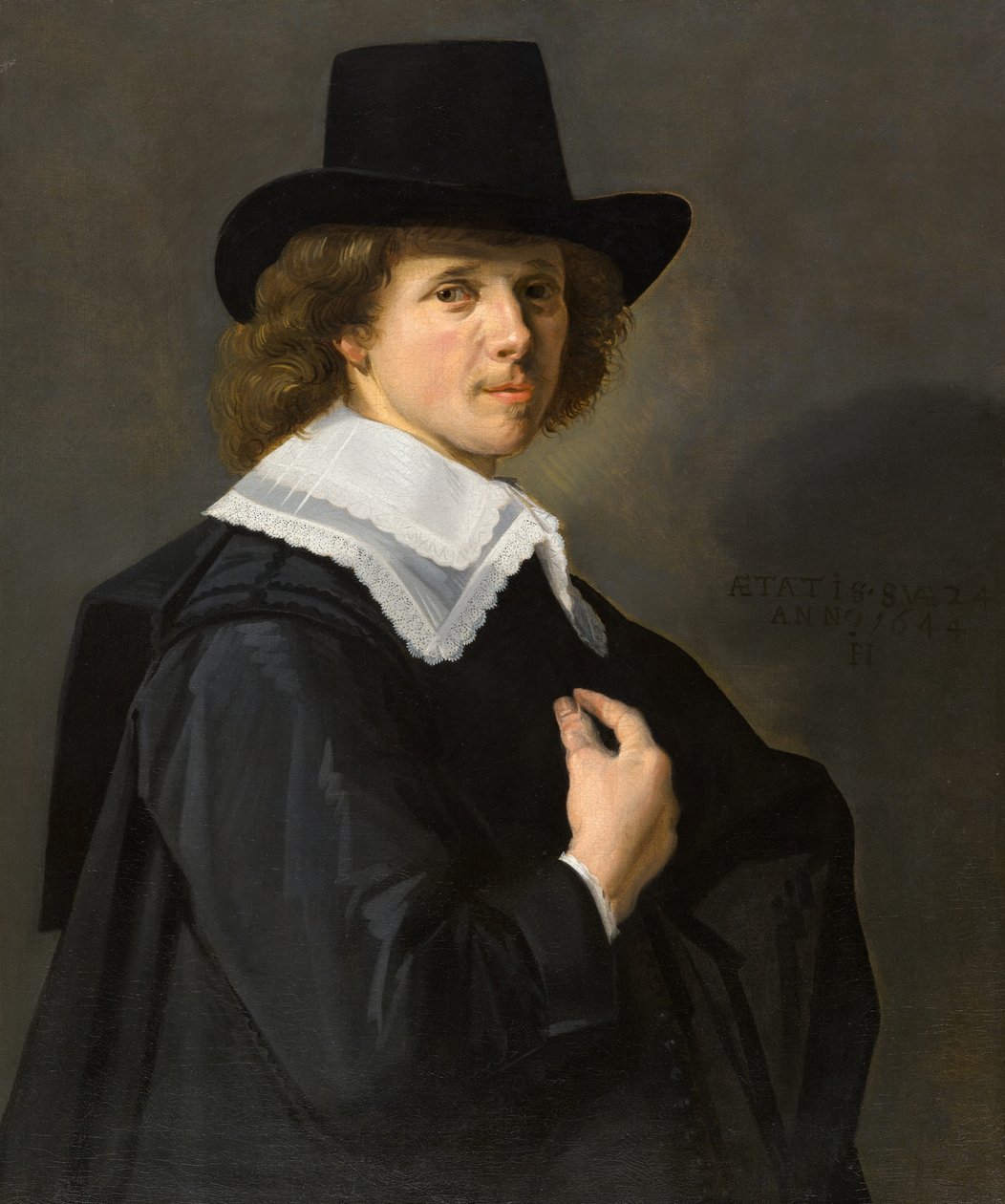 Egy úriember portréja, 1644 alkotó: Frans Hals