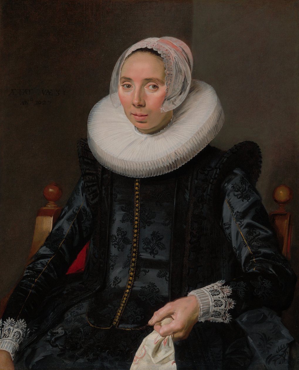 Egy hölgy portréja alkotó: Frans Hals