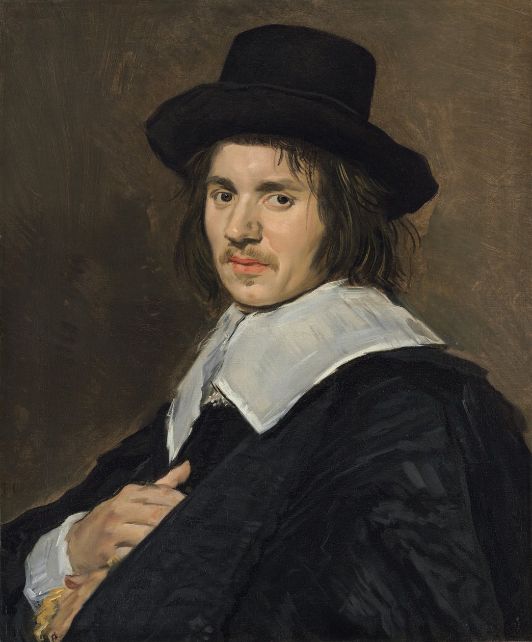 Egy férfi portréja alkotó: Frans Hals