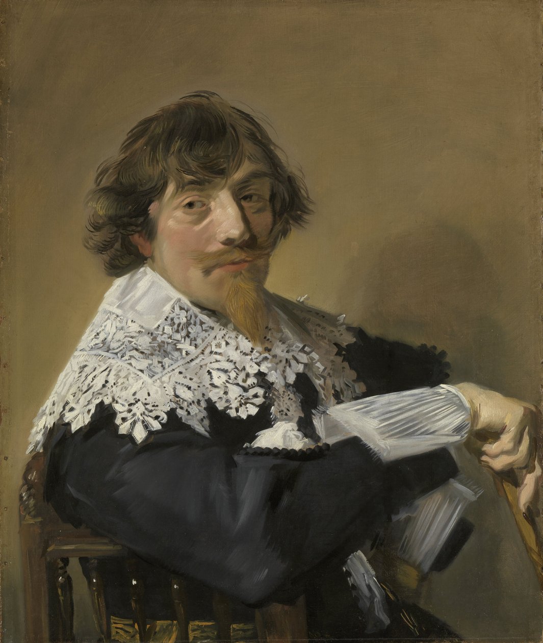 Egy férfi portréja, 1635 körül alkotó: Frans Hals