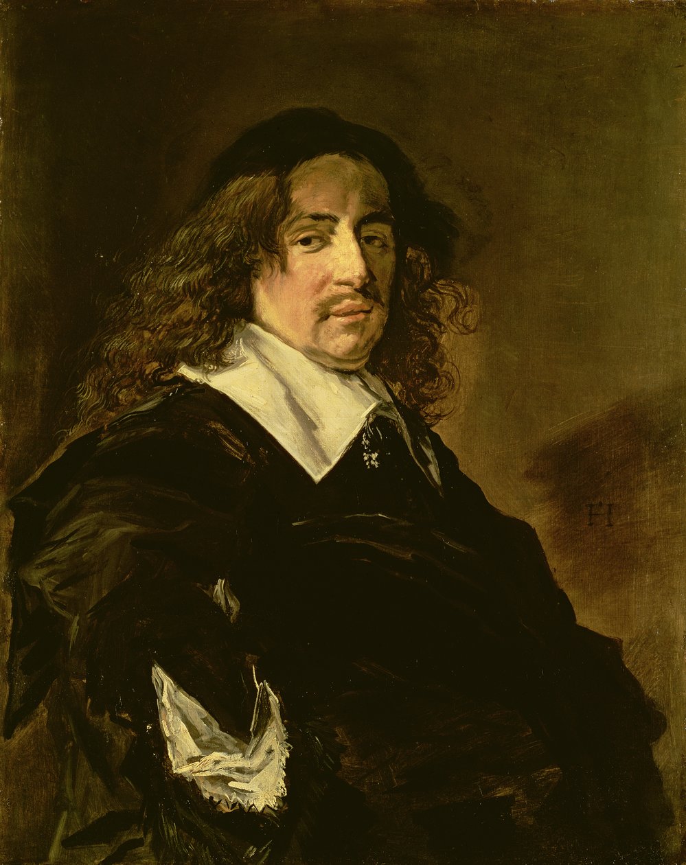 Férfi portréja, 1660 körül alkotó: Frans Hals
