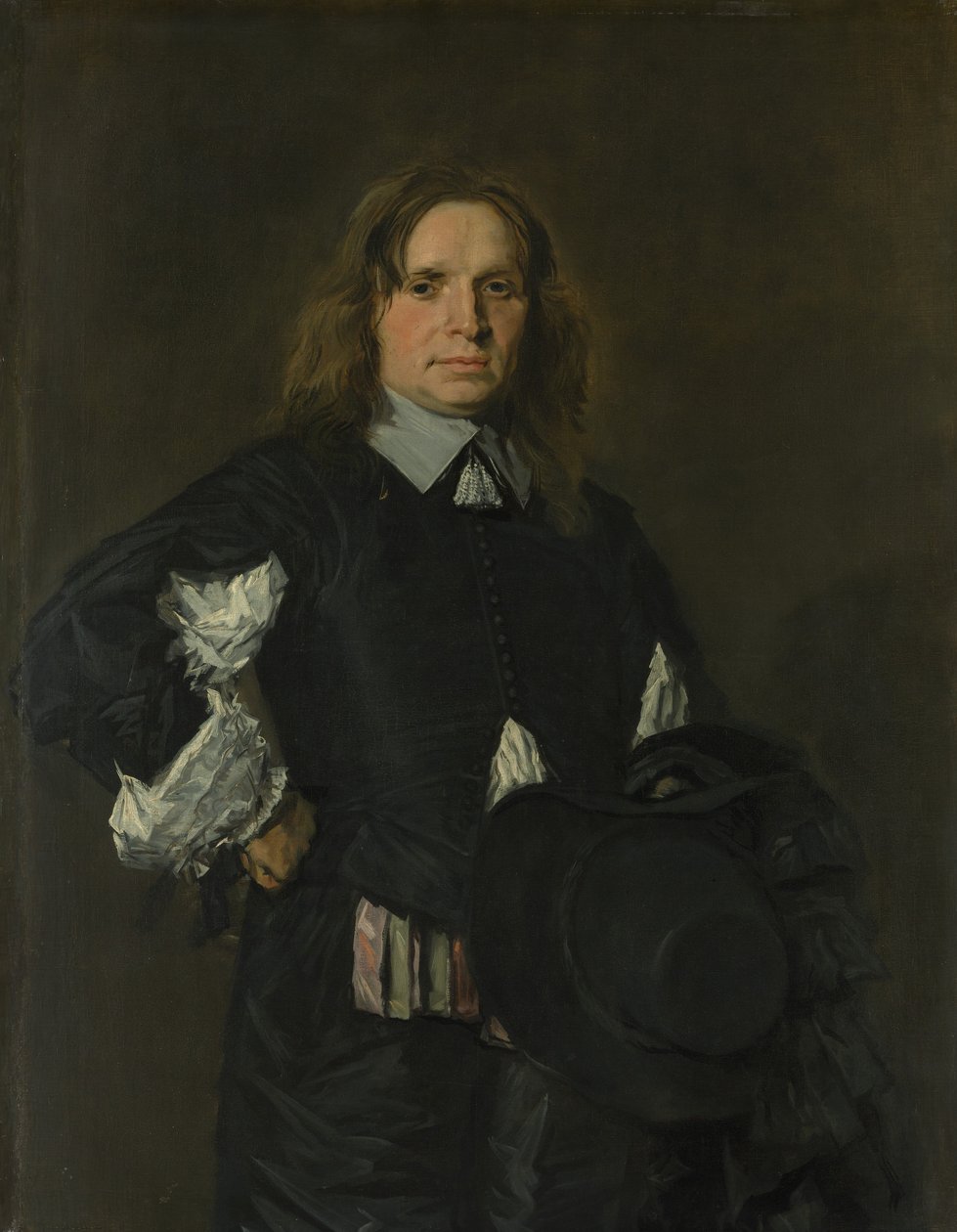 Férfi portréja, 1650-es évek eleje. alkotó: Frans Hals