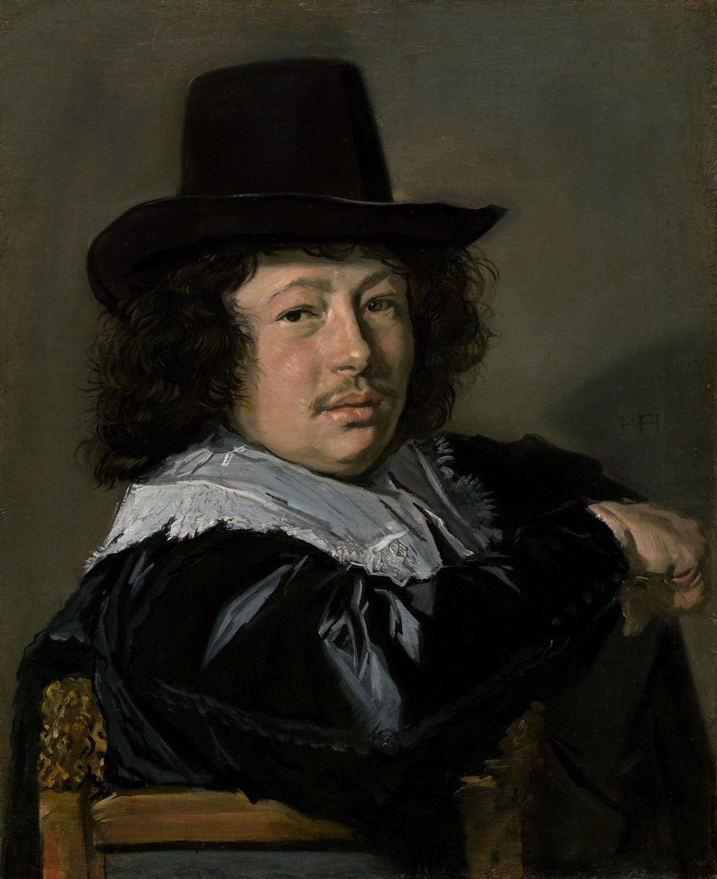 Fiatal férfi portréja, 16461648. alkotó: Frans Hals