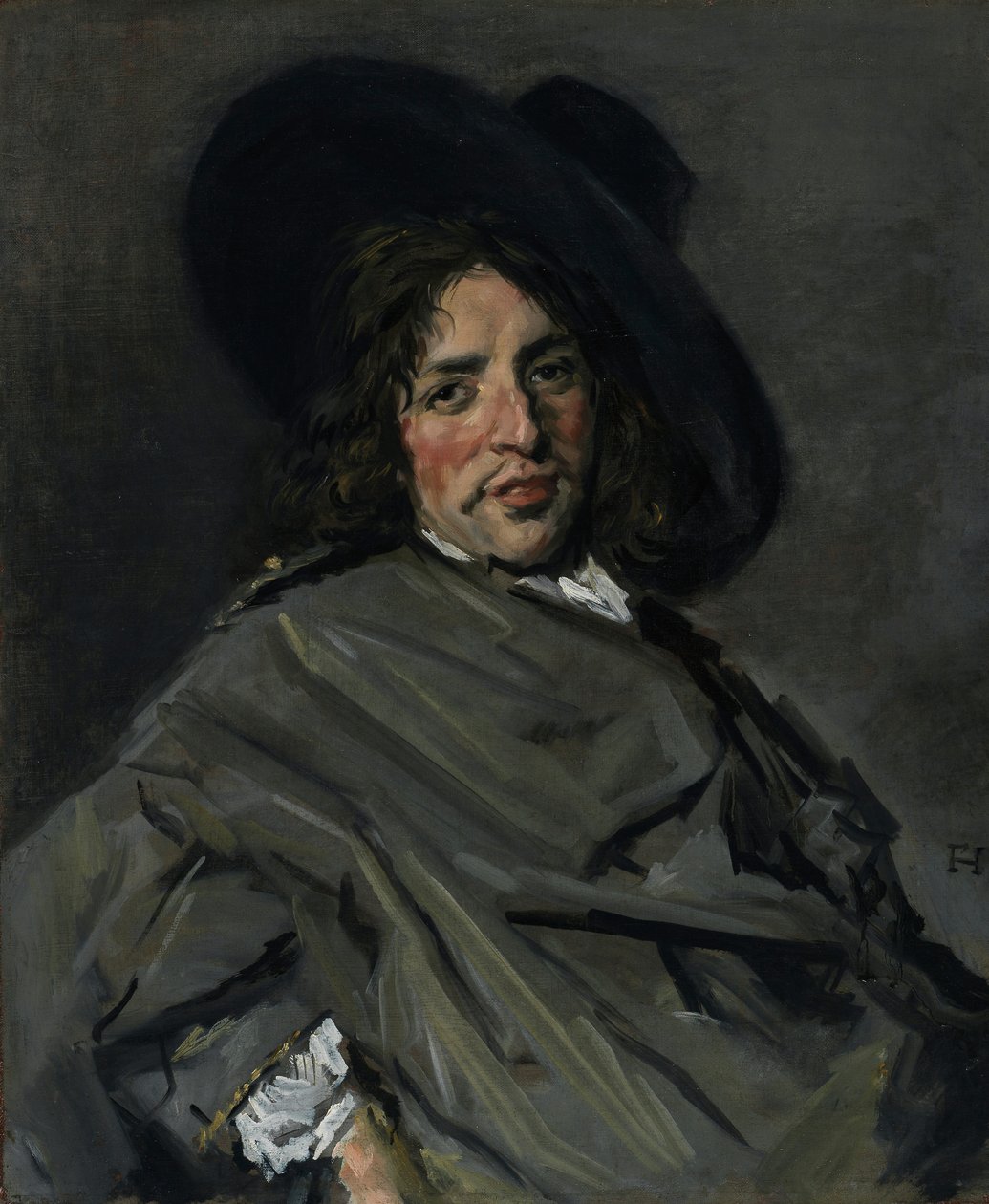 Ismeretlen férfi portréja, 1660-63 alkotó: Frans Hals