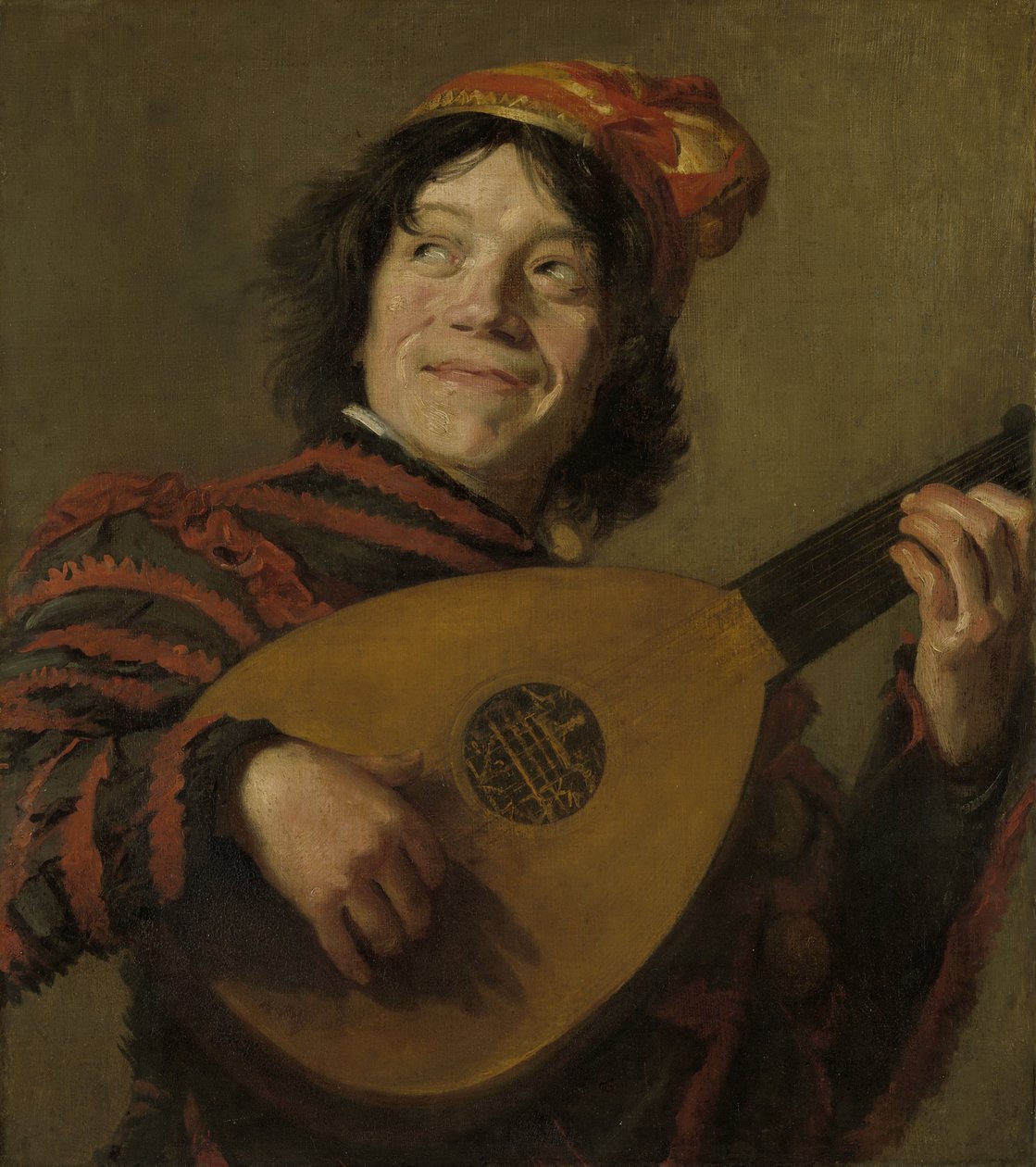 A lantos, 1623-24 körül alkotó: Frans Hals