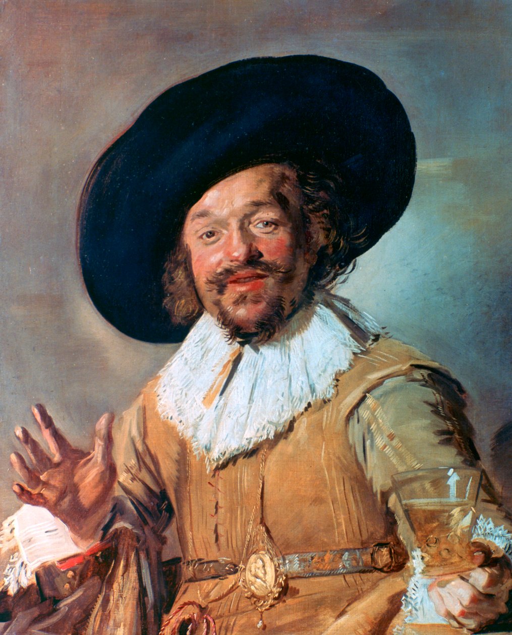 A vidám ivó, 1628-1630 alkotó: Frans Hals