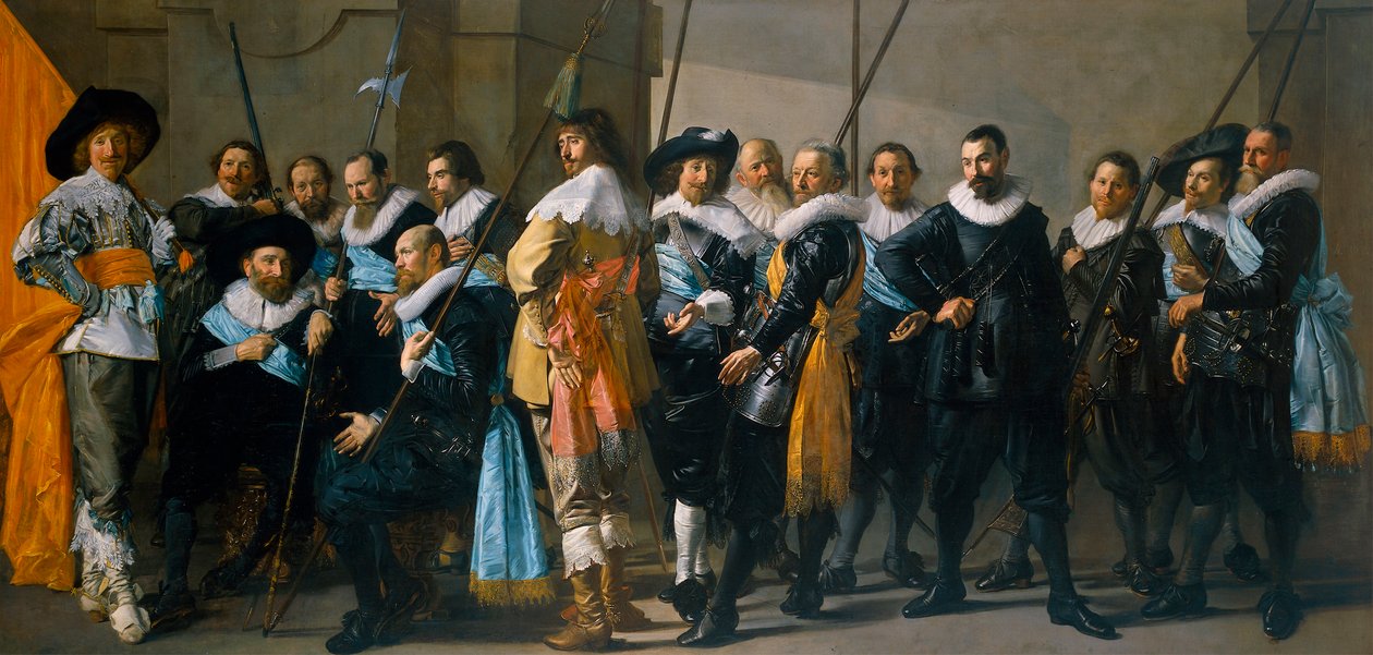 A csekély társaság, 1637. alkotó: Frans I Hals