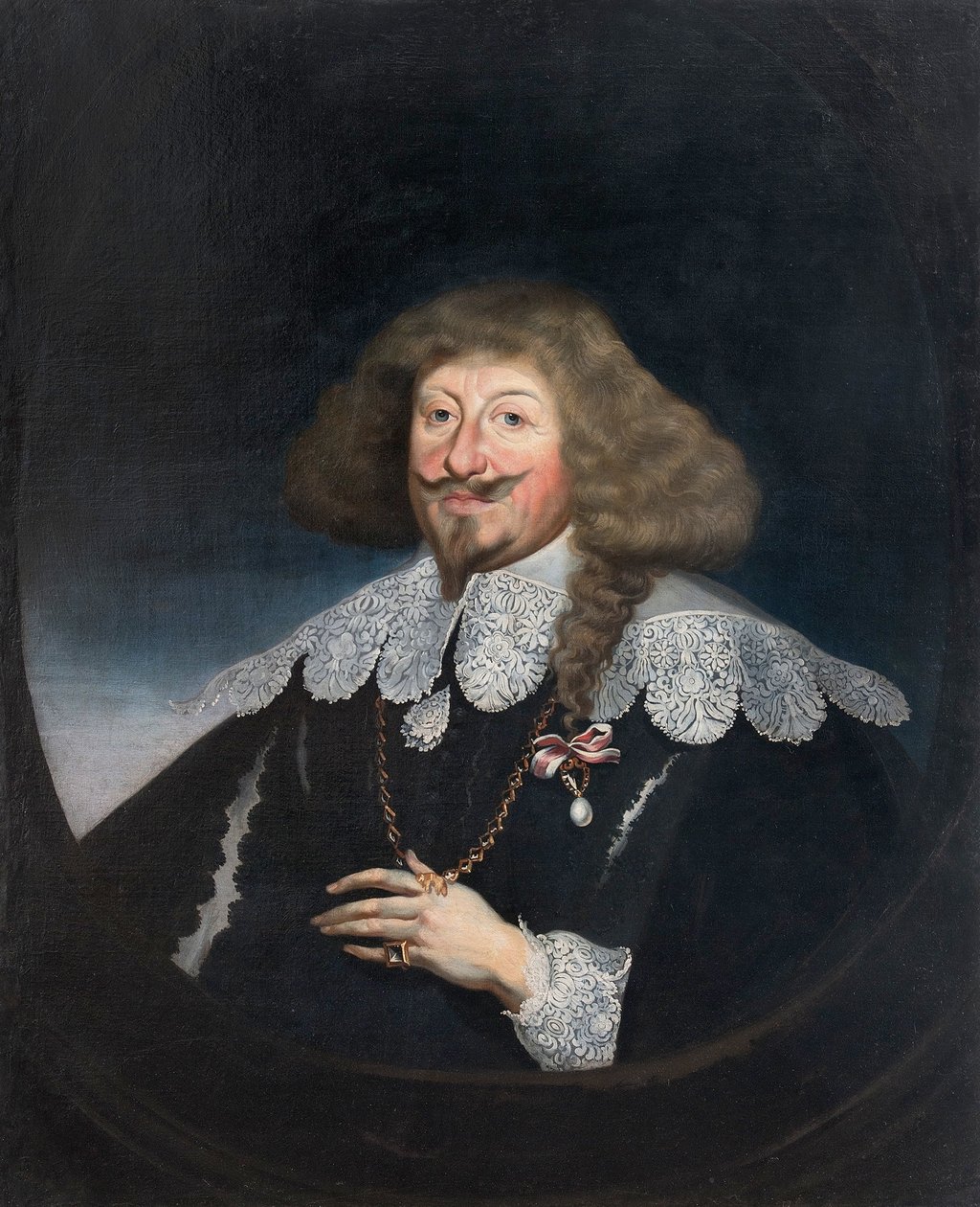 IV. Ladislaus Vasa portréja. alkotó: Frans Luycx