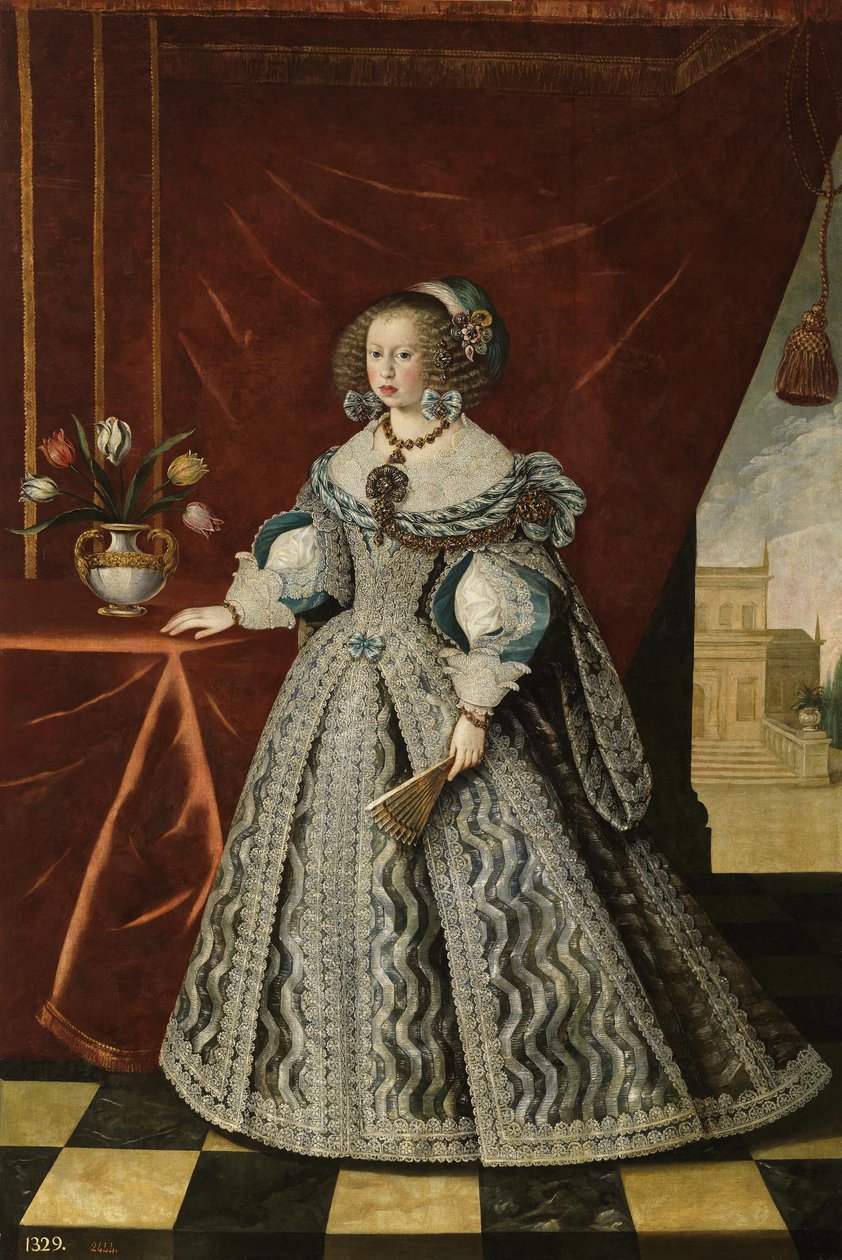 Spanyolul:  Mariana de Austria Mariana of Austria alkotó: Frans Luycx