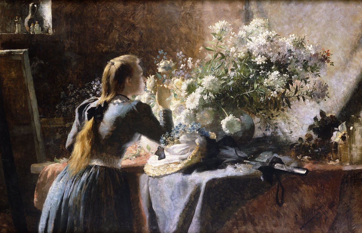 A Stúdió látogatása alkotó: Frans Mortelmans