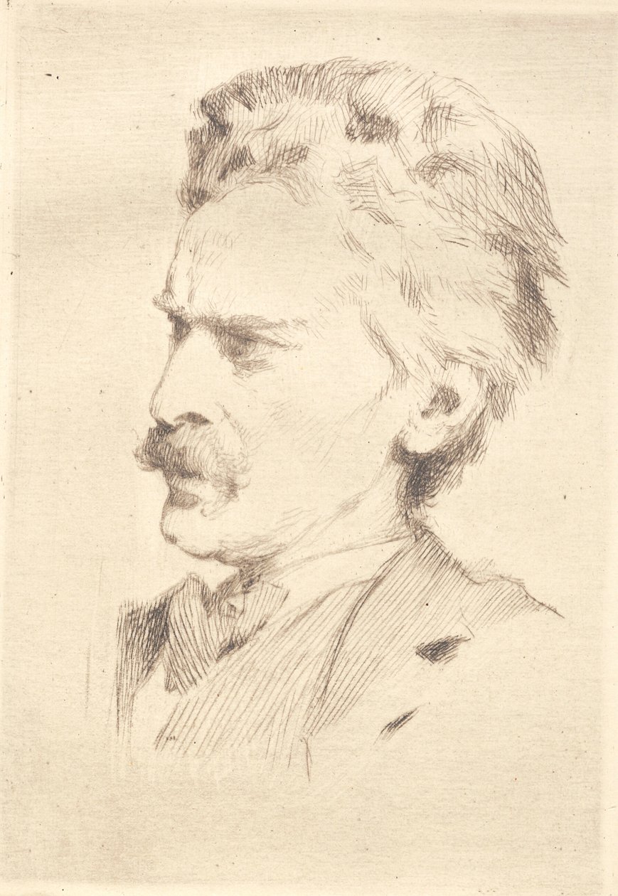 F. Hendriksen xilográfus portréja alkotó: Frans Schwartz