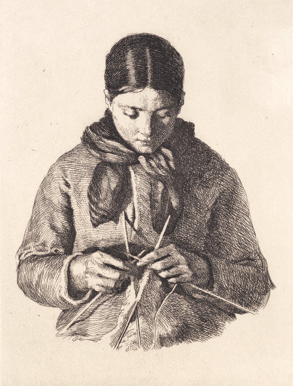 Kötőgép alkotó: Frans Schwartz