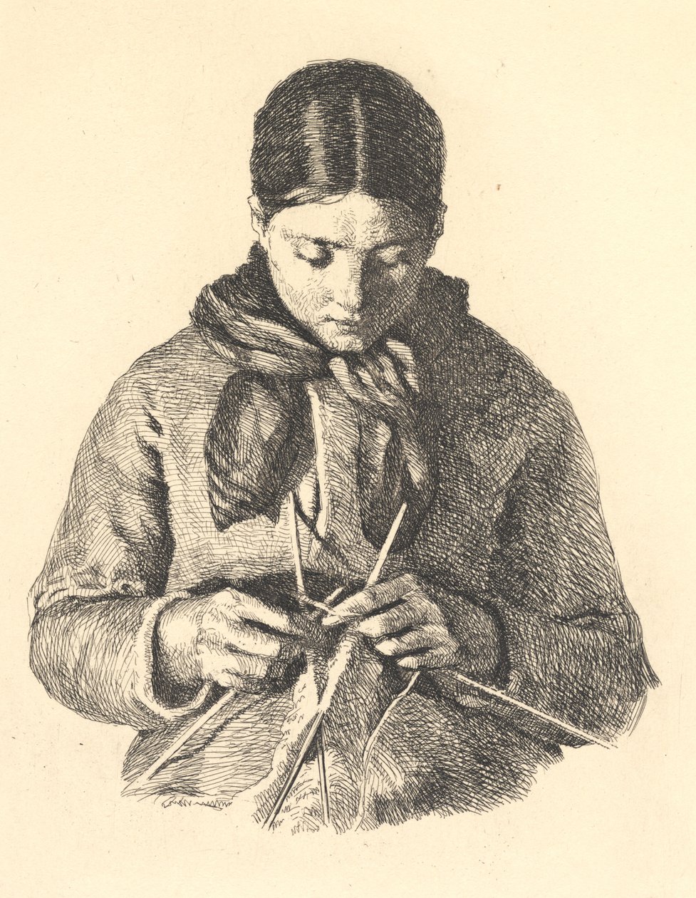 Kötőgép alkotó: Frans Schwartz