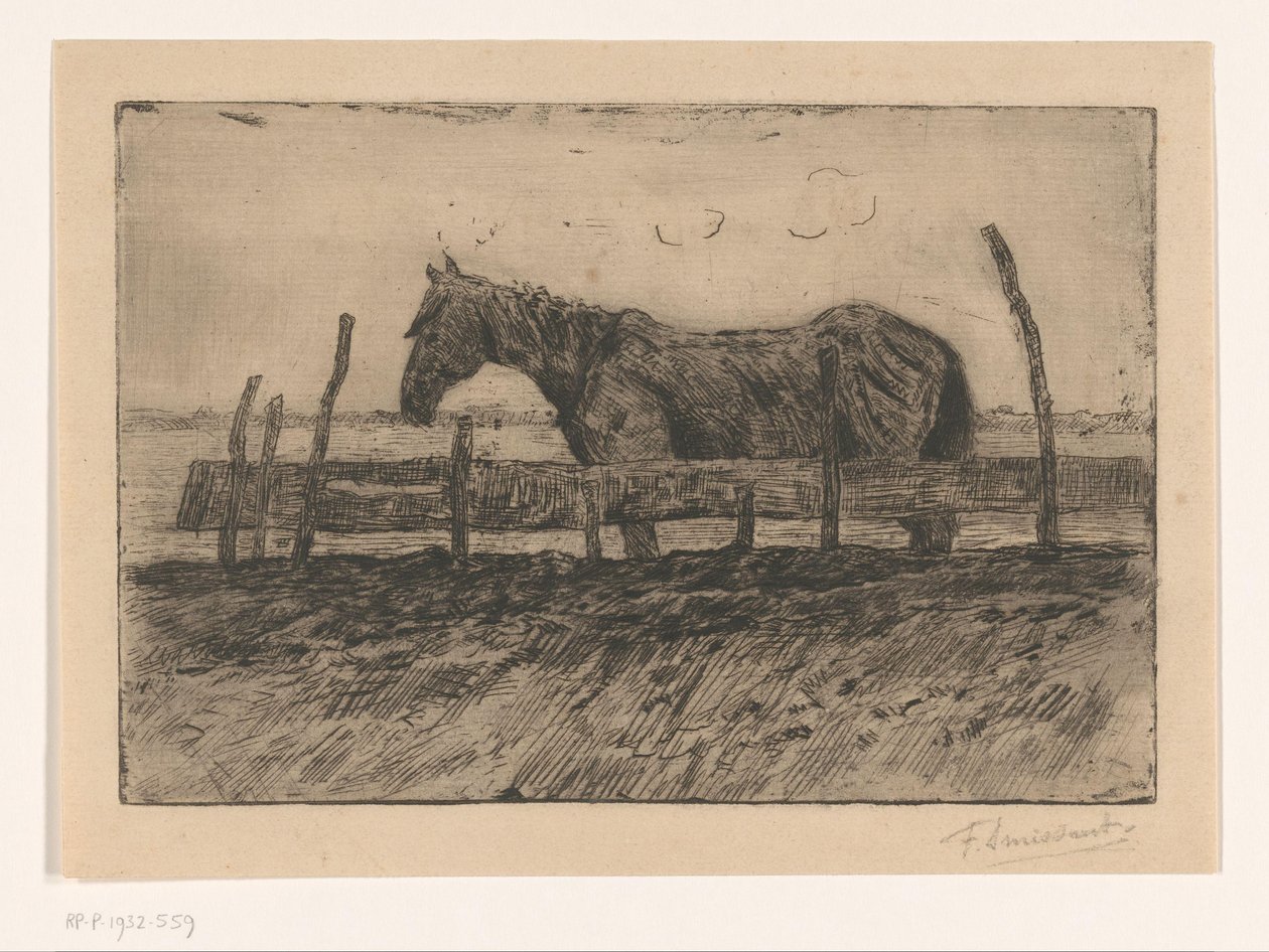 Ló alkotó: Frans Smissaert (signed by artist)