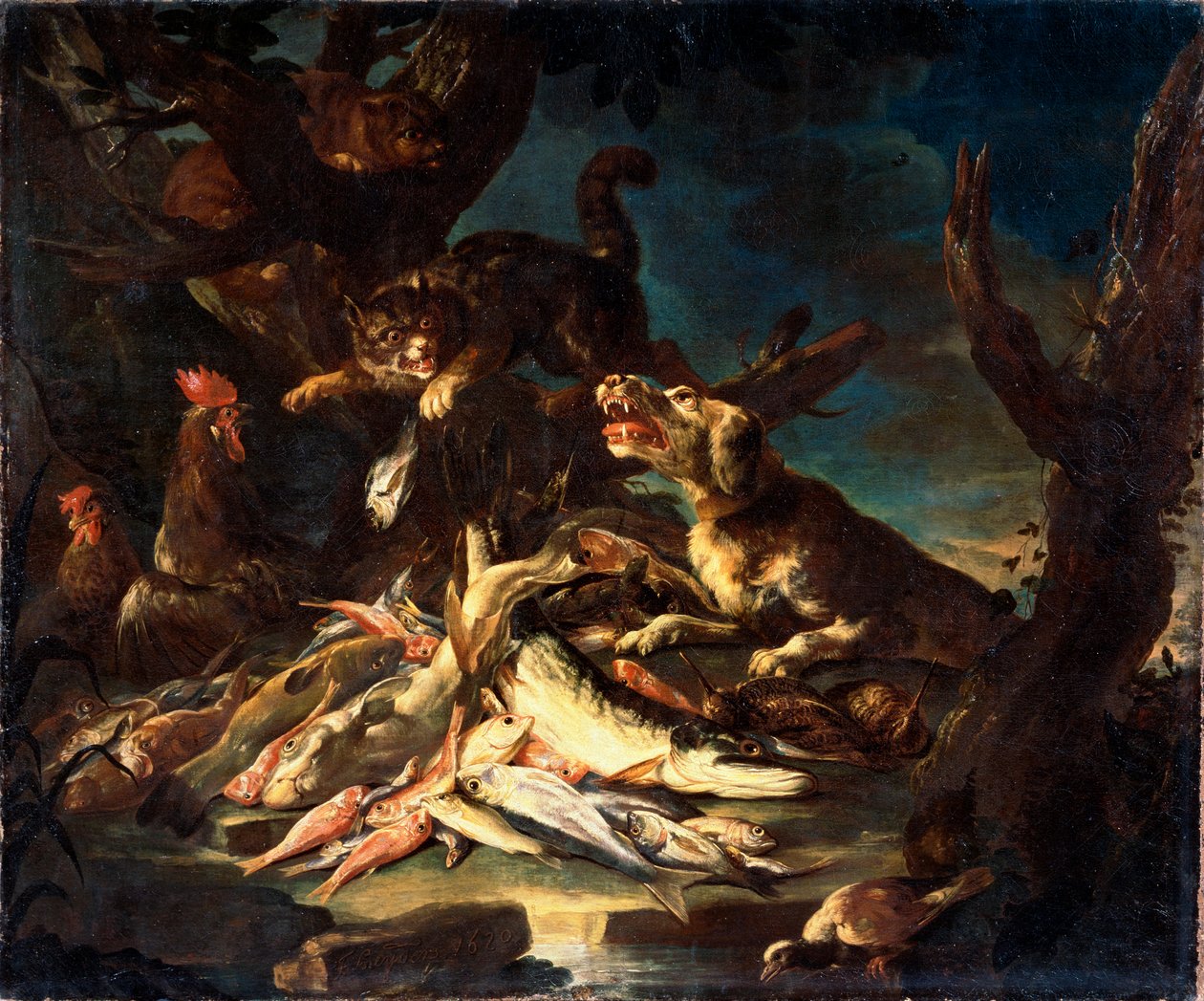 Hal, 1620. alkotó: Frans Snyders or Snijders
