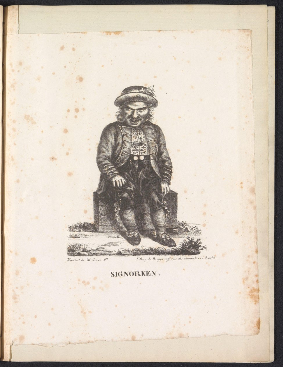 Sinjoorke, 1825 Signorken (cím az objektumon) alkotó: Frans Vervloet