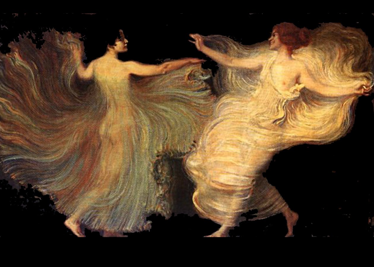 Táncosok alkotó: Franz von Stuck