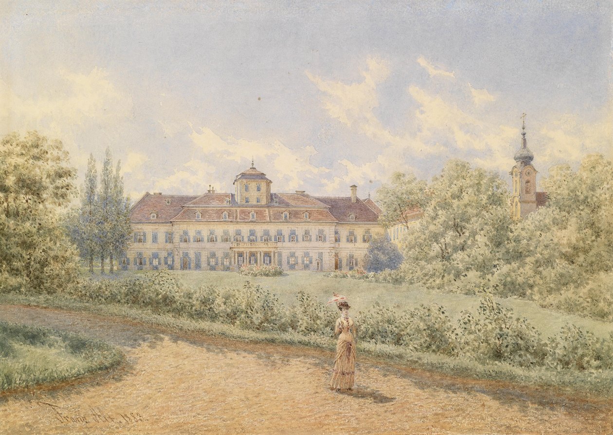 Blauer Hof Laxenburg alkotó: Franz Alt