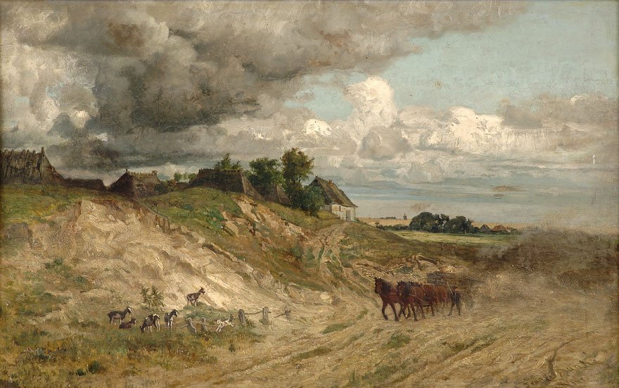 Feltörekvő zivatar alkotó: Franz Bunke
