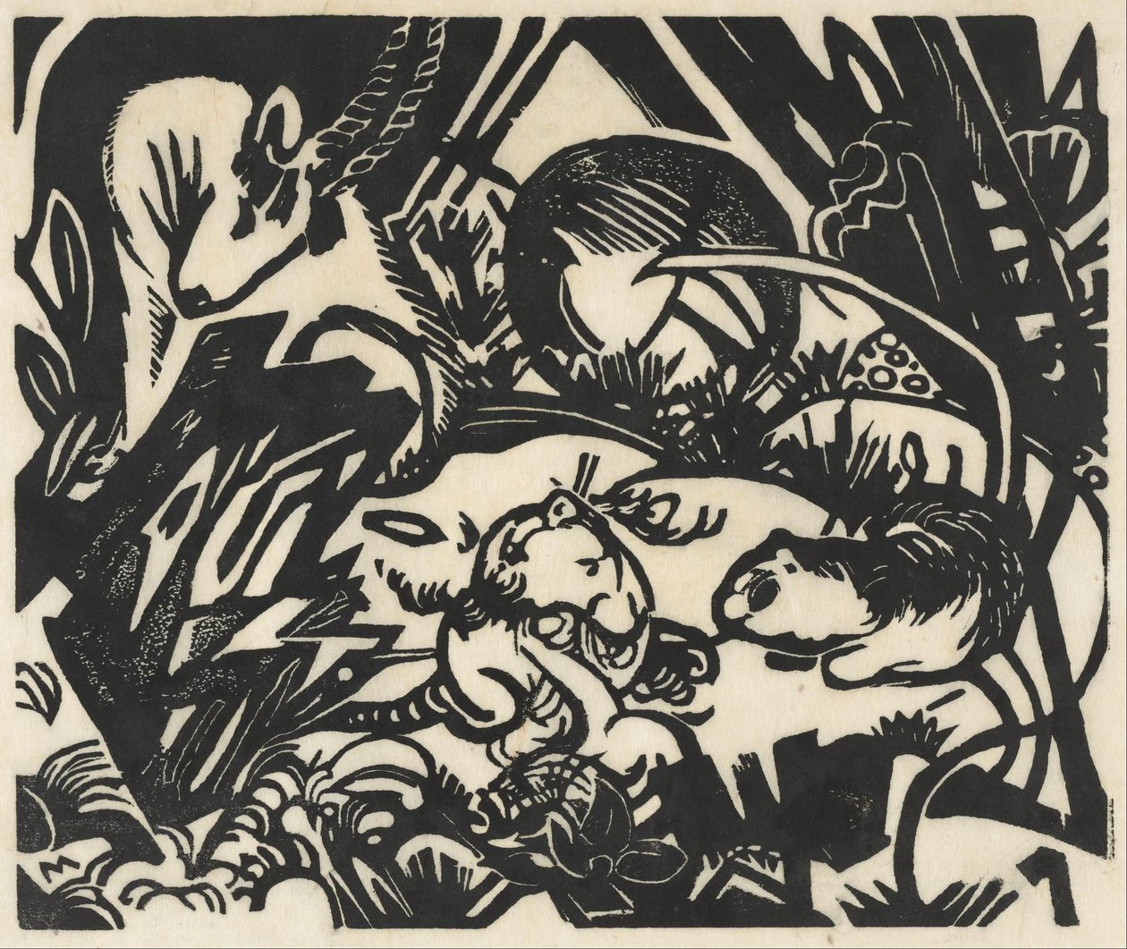 Állatlegenda alkotó: Franz Marc