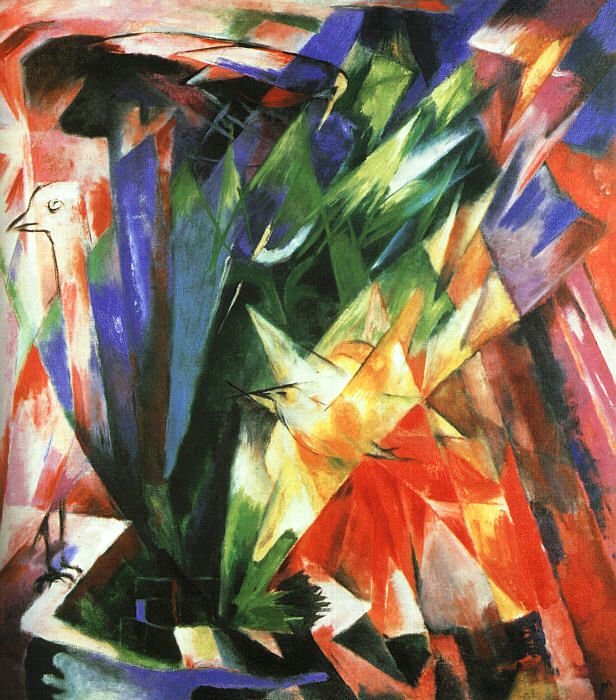 Madarak alkotó: Franz Marc