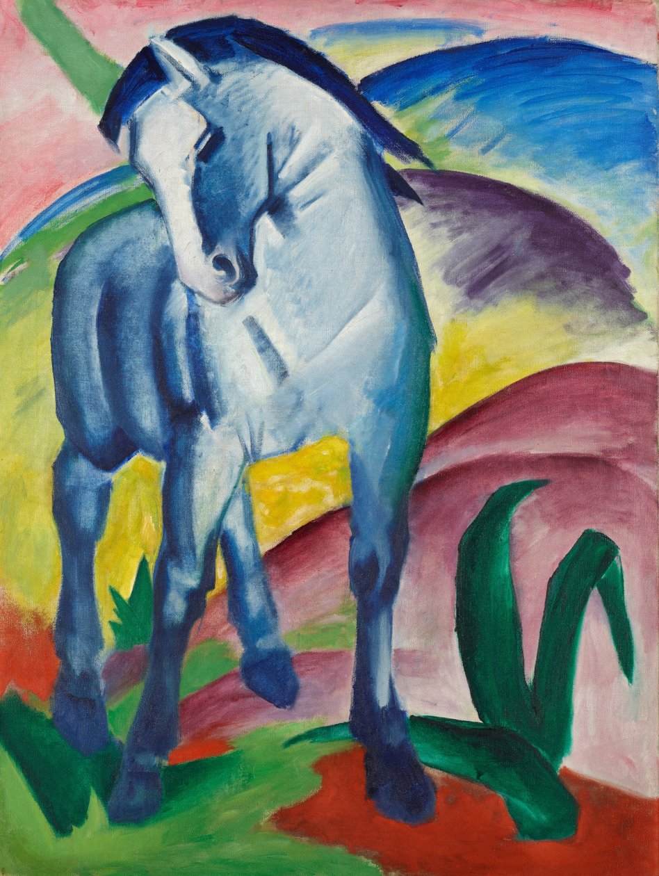 Kék ló I. alkotó: Franz Marc