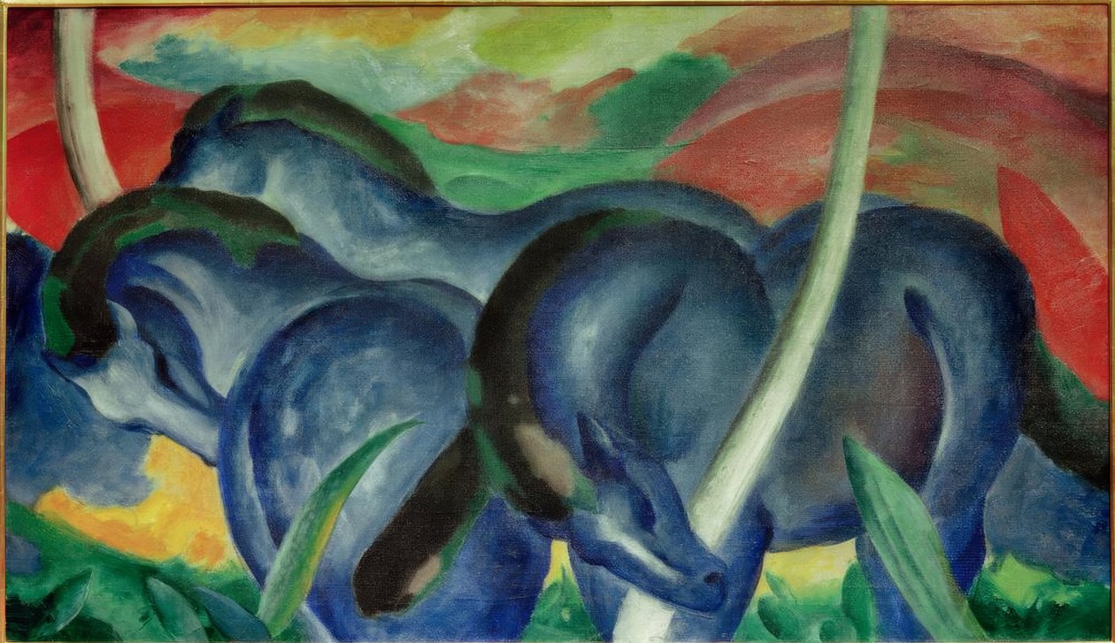 A nagy kék lovak alkotó: Franz Marc