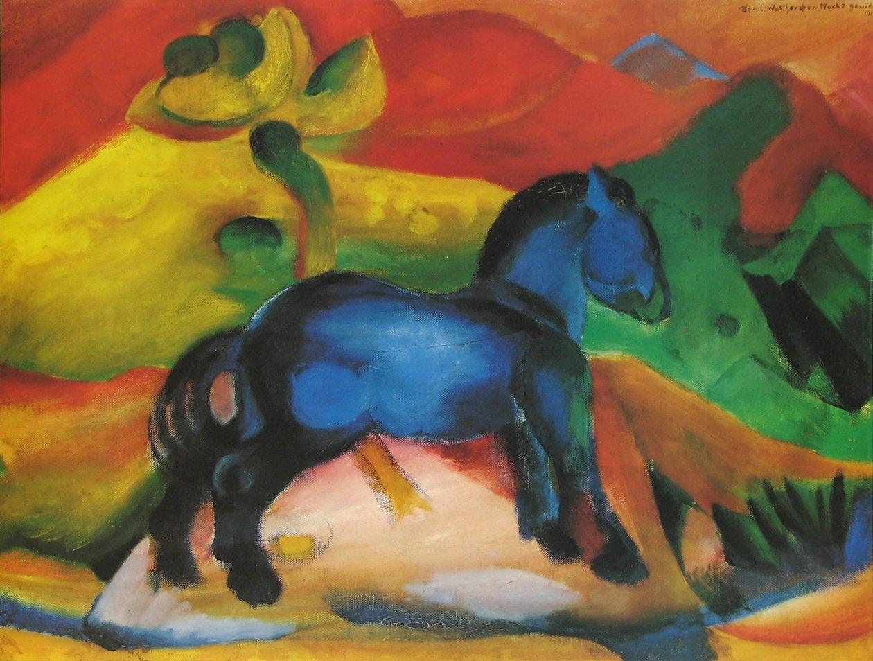A kék póni alkotó: Franz Marc