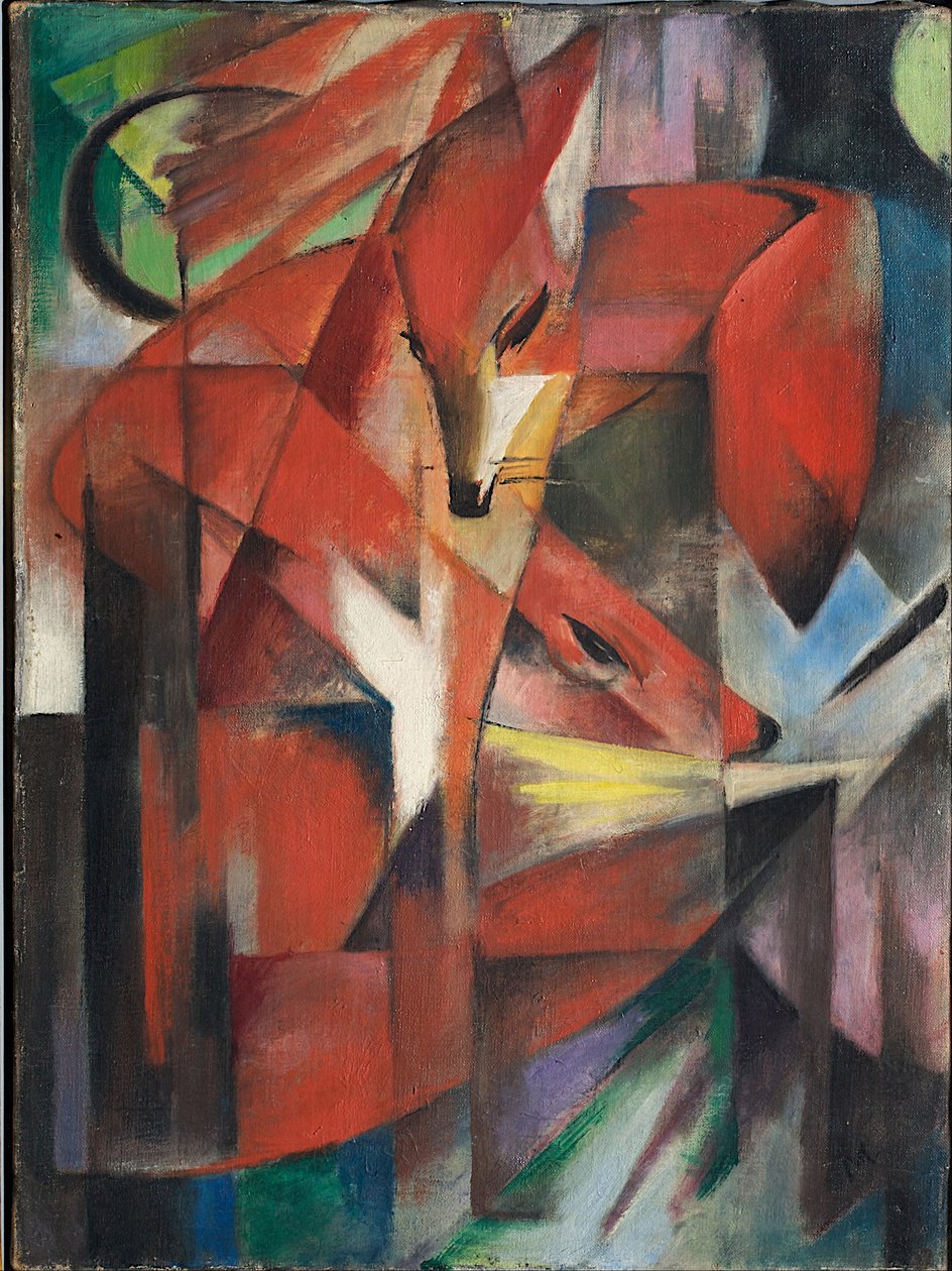 A róka, 1913 alkotó: Franz Marc