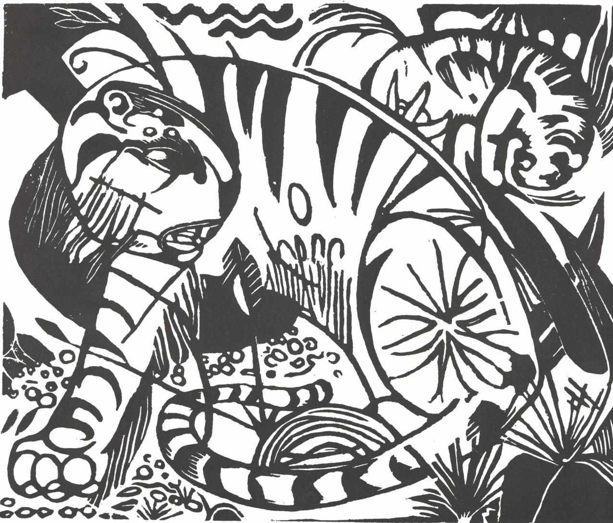 Tigris alkotó: Franz Marc