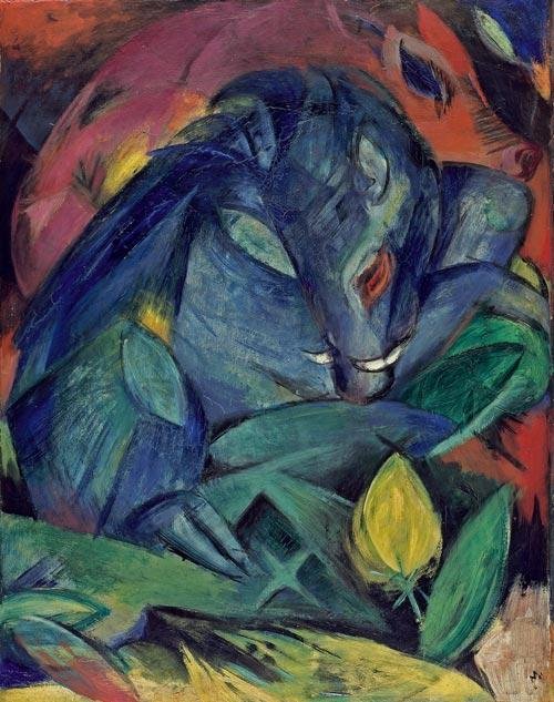 Vaddisznók alkotó: Franz Marc