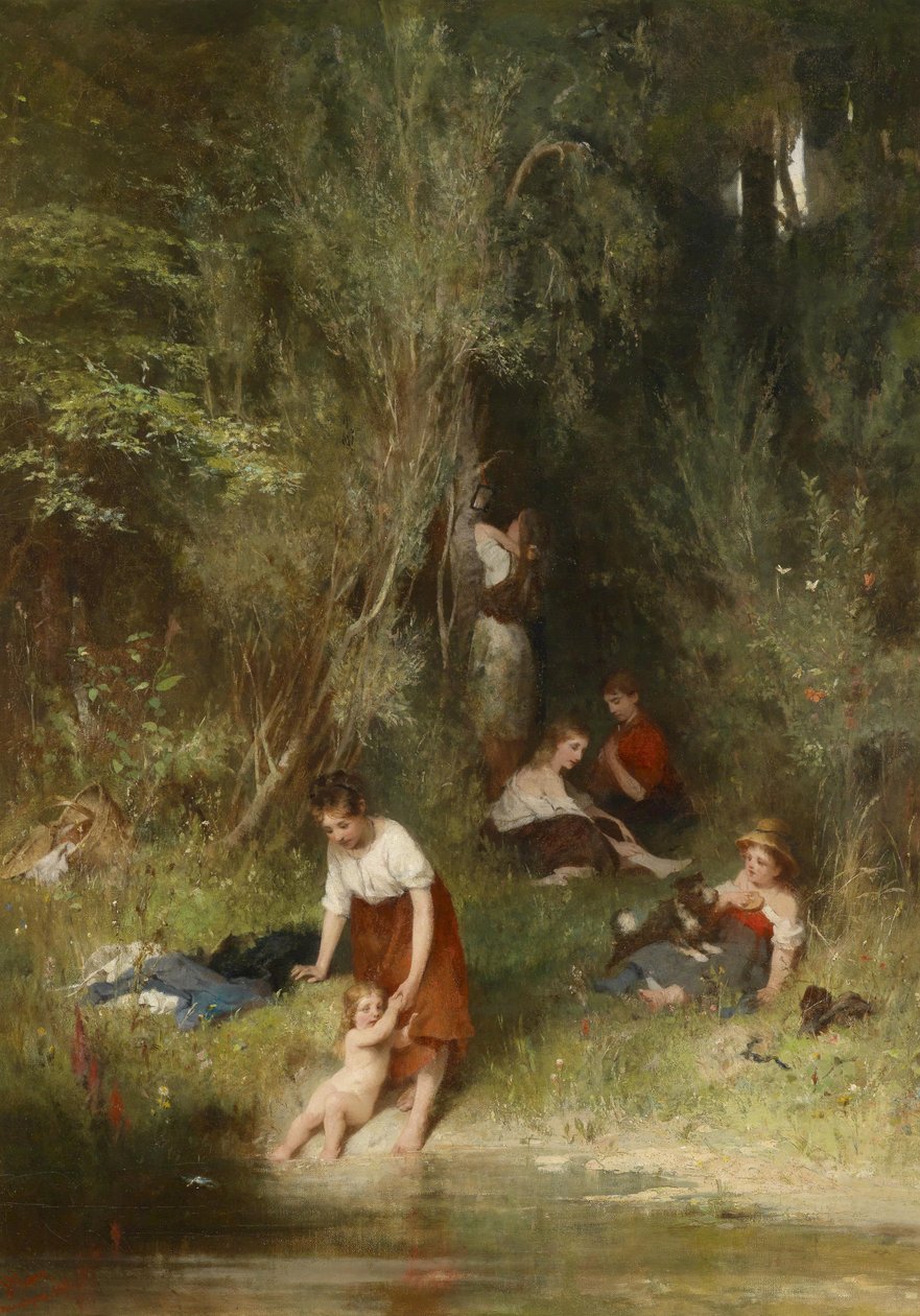 Wilhelm Marc gyerekek a tónál alkotó: Franz Marc
