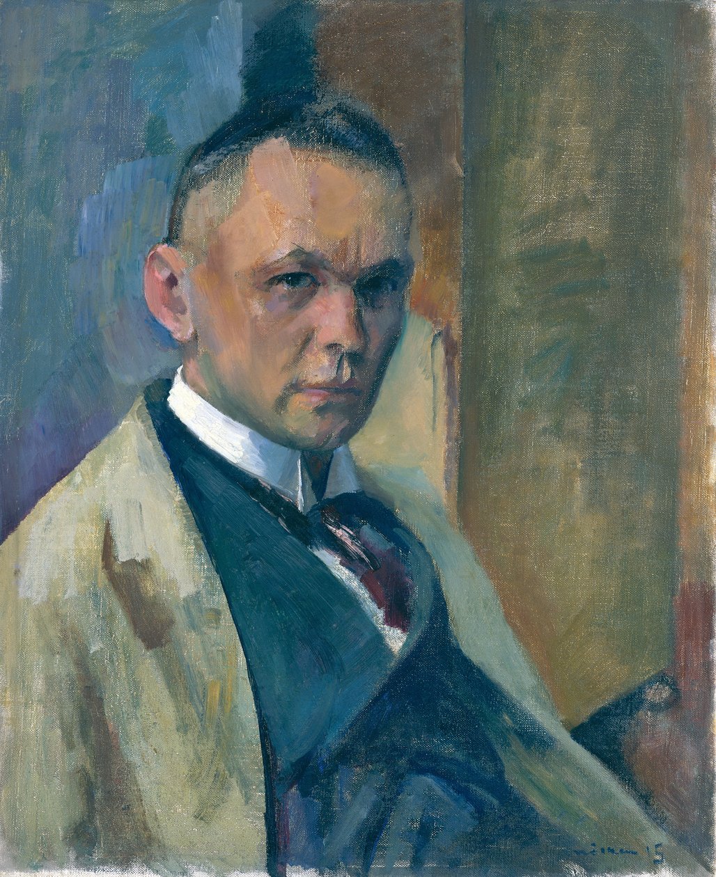 Önarckép alkotó: Franz Nolken