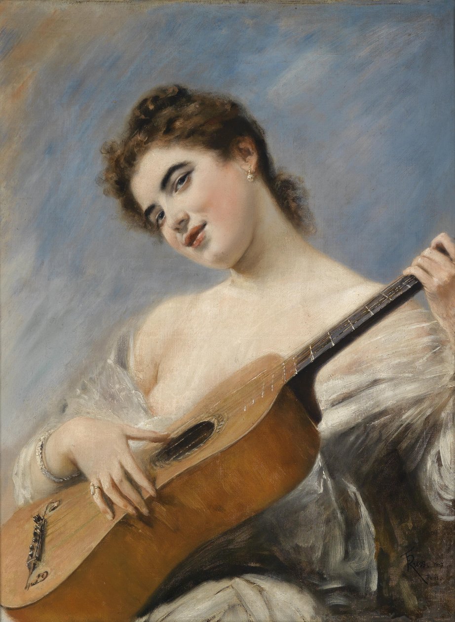 A gitáros alkotó: Franz Russ jun.