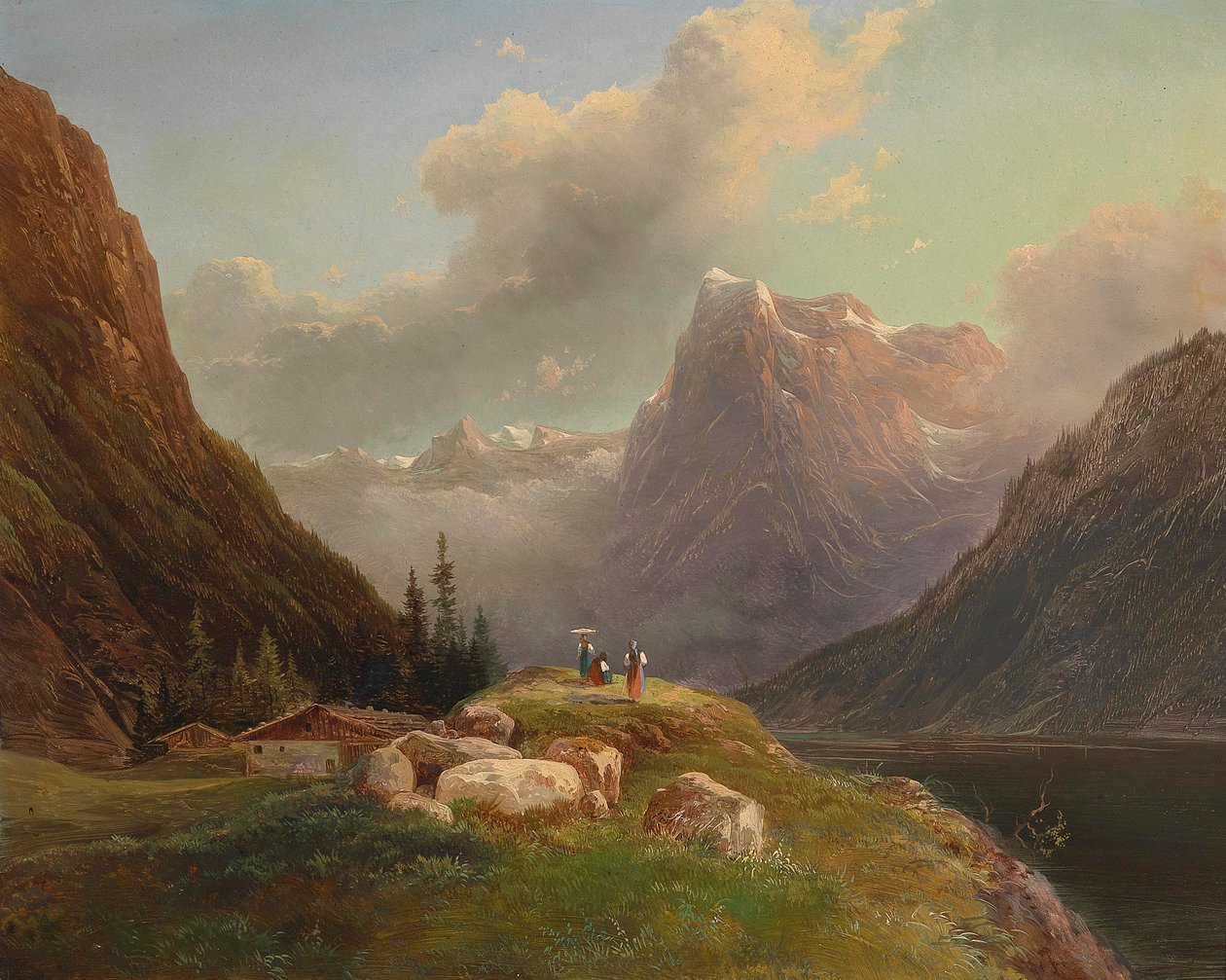 Salzkammergut alkotó: Franz Steinfeld