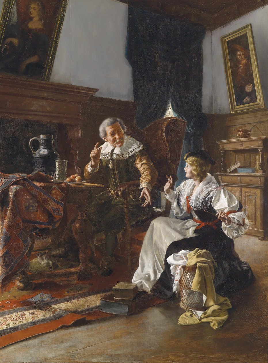Az alkalmi dohányzás alkotó: Franz Xaver Schmid Breitenbach