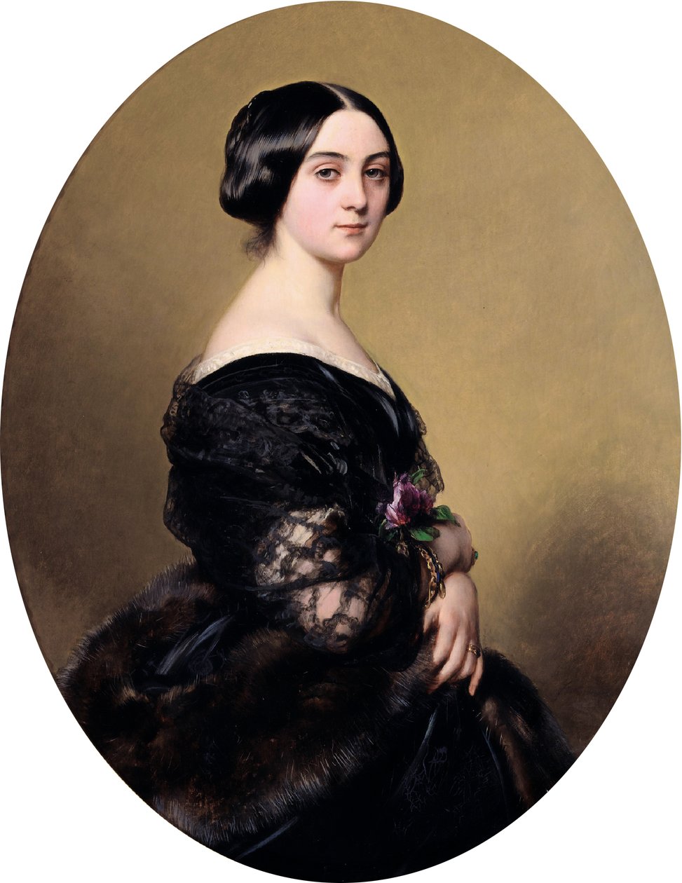 Henri Hottinguer bárónő alkotó: Franz Xaver Winterhalter