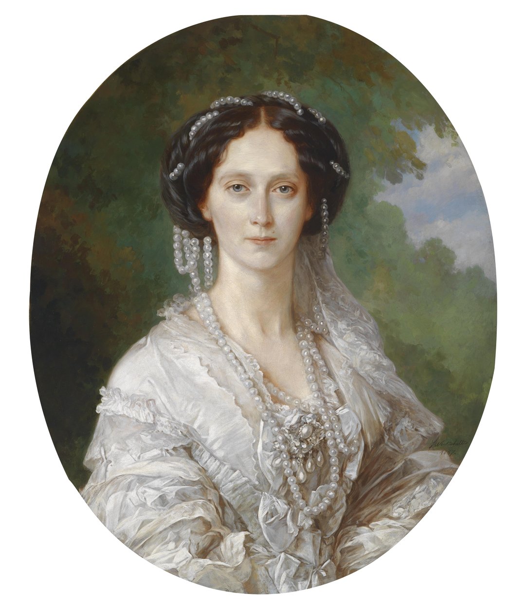 Bildnis Maria Alexandrovna alkotó: Franz Xaver Winterhalter