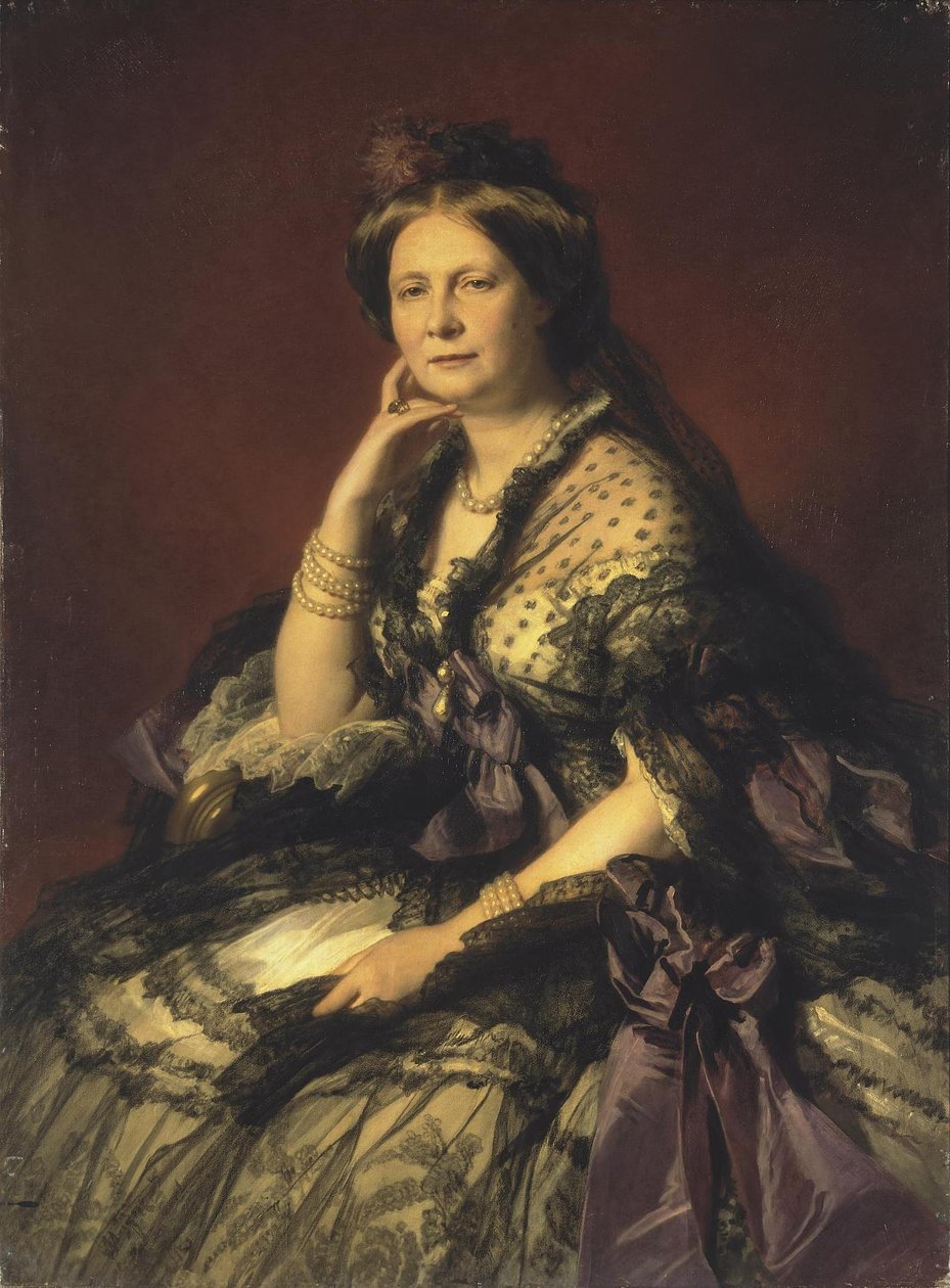 Helena Pavlovna orosz nagyhercegnő alkotó: Franz Xaver Winterhalter