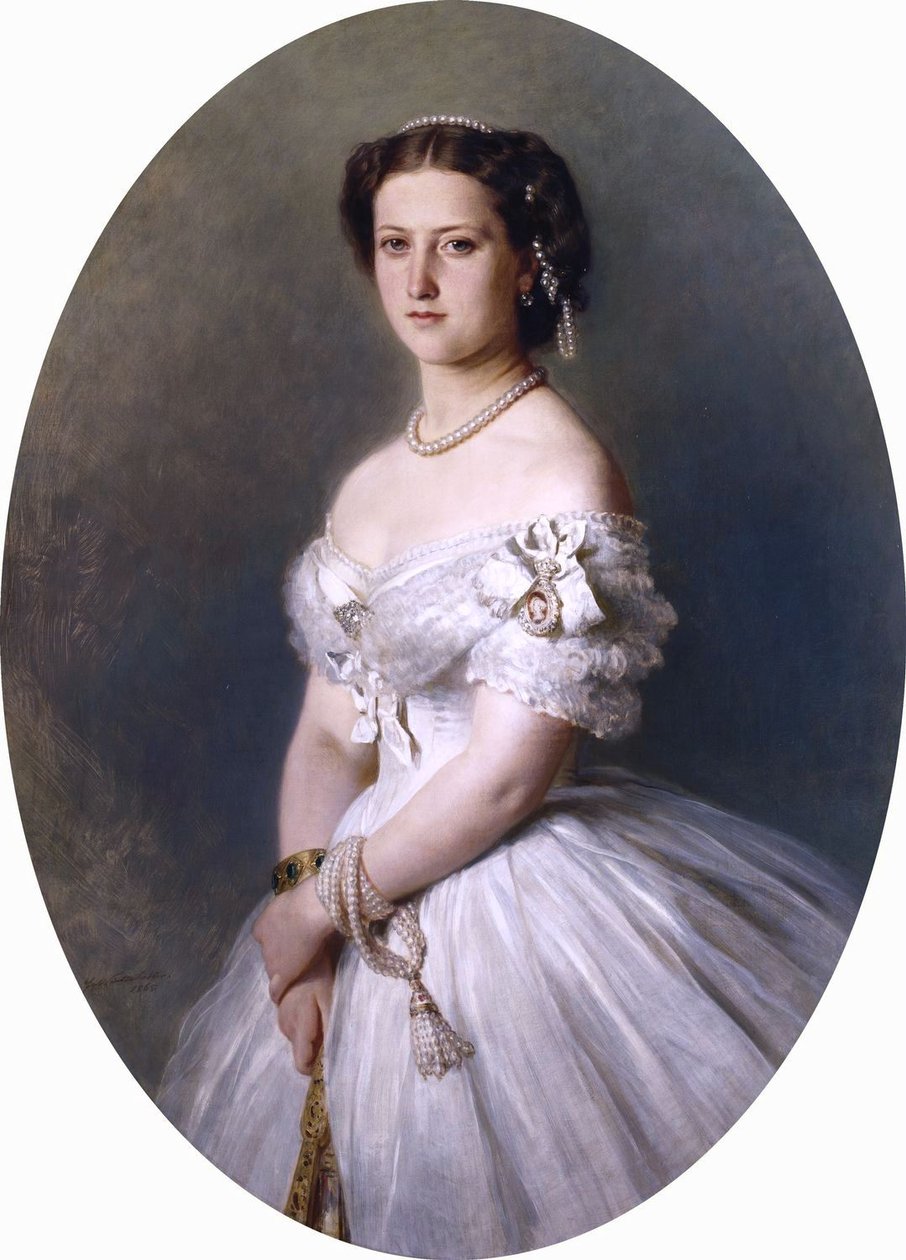 Helena, Nagy -Britannia és Írország hercegnője alkotó: Franz Xaver Winterhalter
