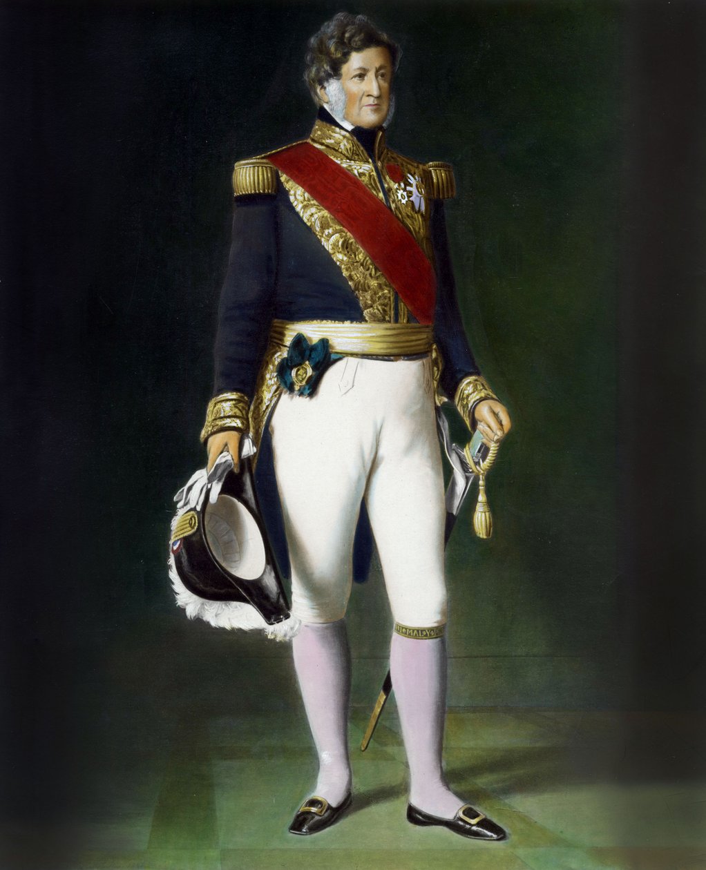 Lajos Fülöp király olaj, vászon alkotó: Franz Xaver Winterhalter
