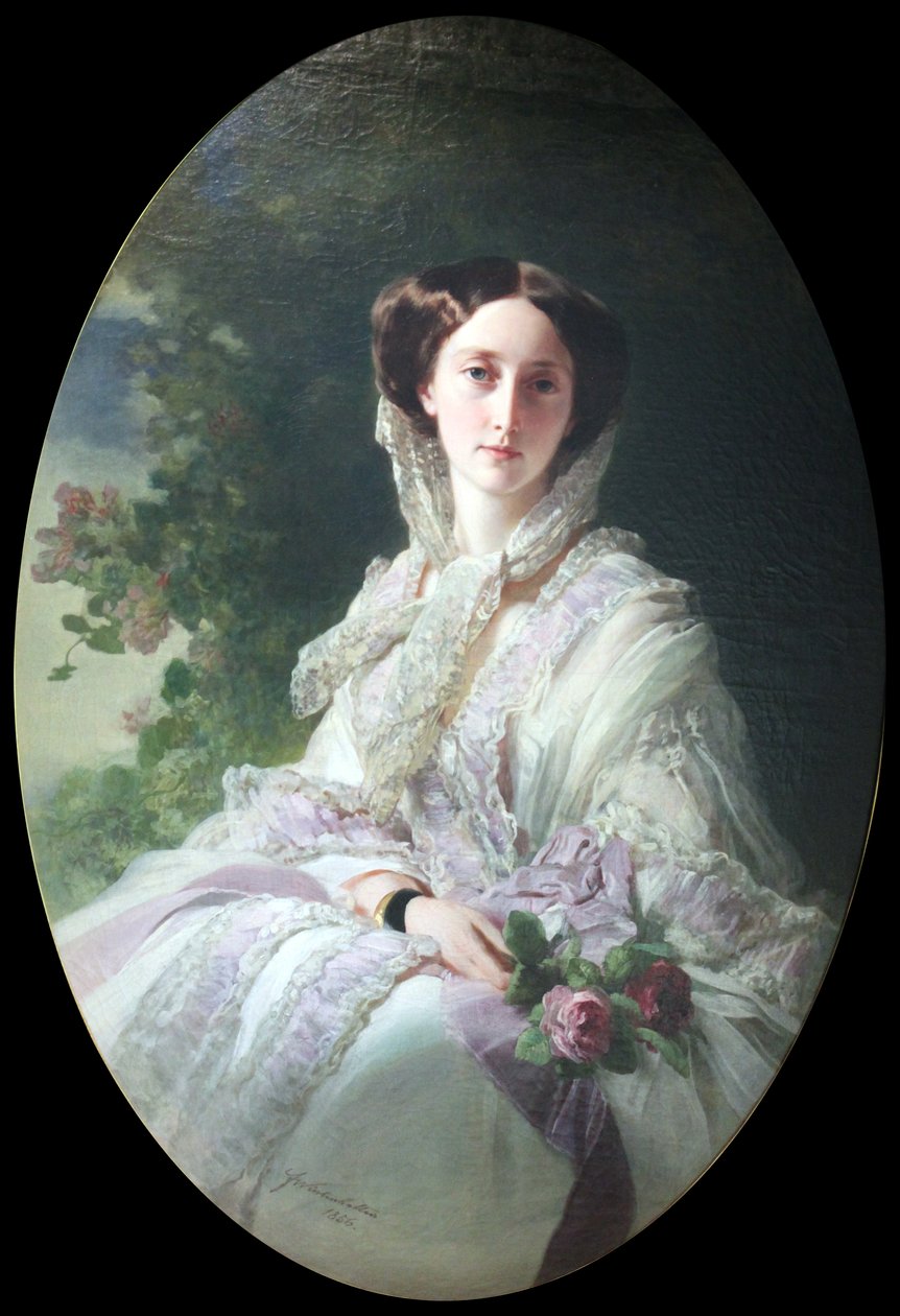 Olga württembergi koronahercegnő (1822-1892) alkotó: Franz Xaver Winterhalter