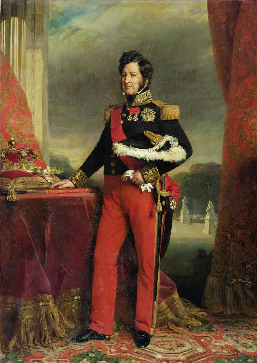 I. Lajos Fülöp (1773-1850), francia király alkotó: Franz Xaver Winterhalter