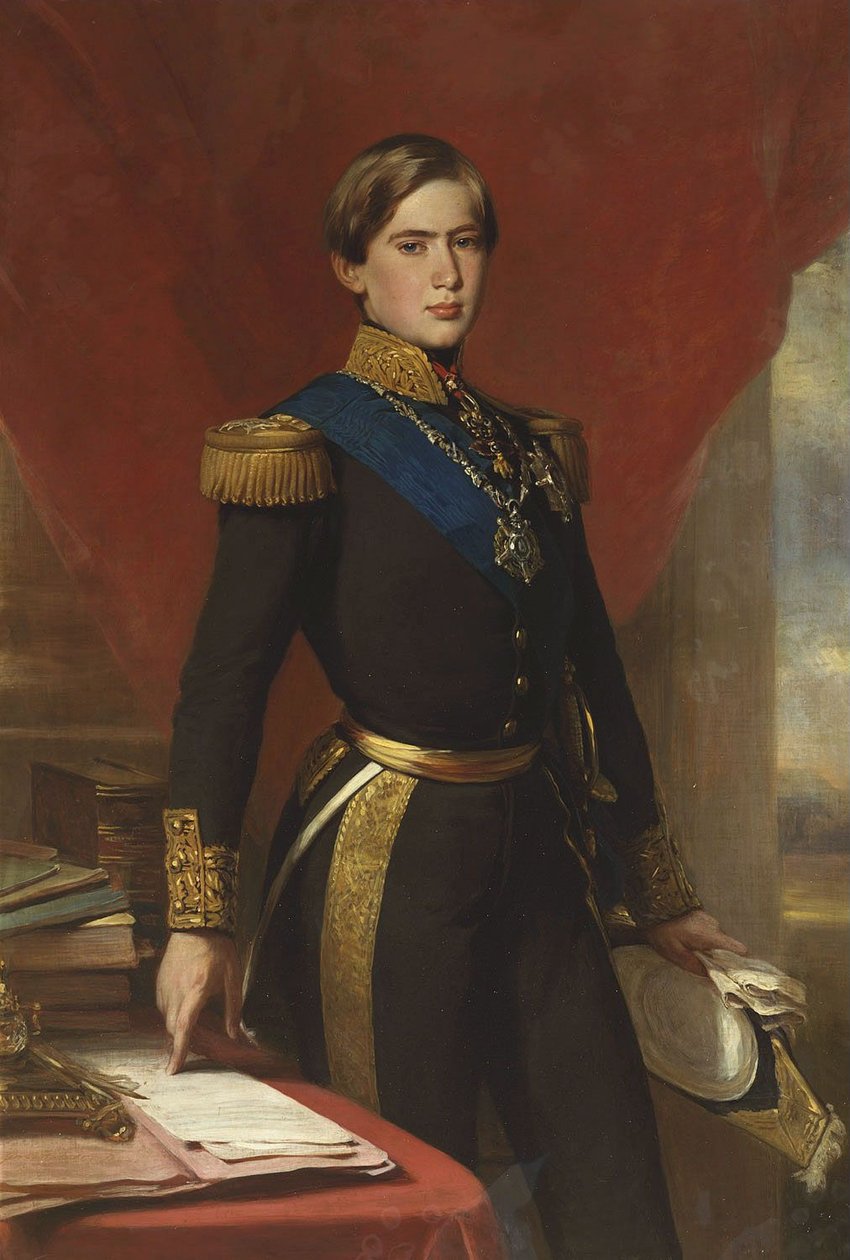 Pedro V., portugál király alkotó: Franz Xaver Winterhalter