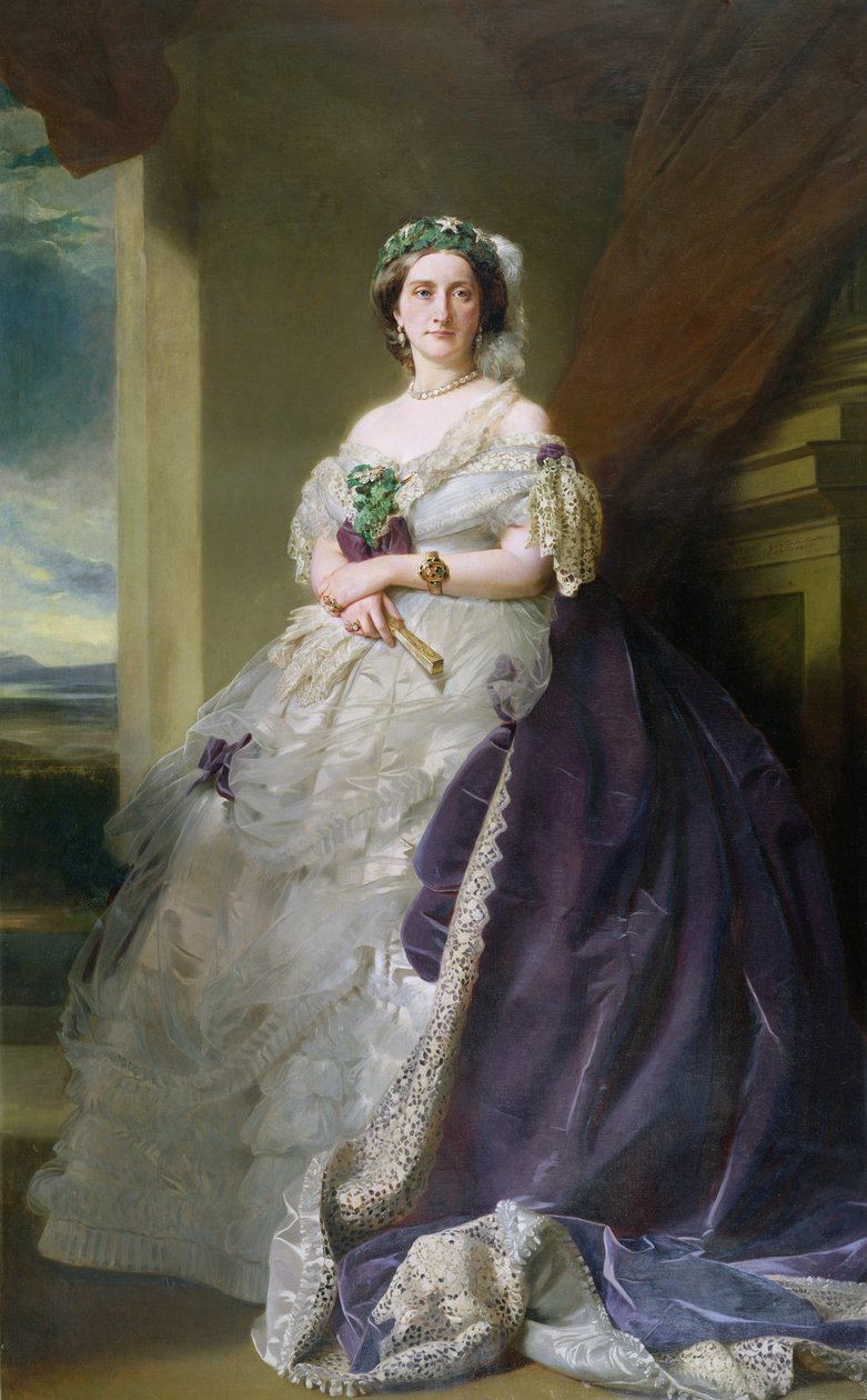 Lady Middleton (1824-1901) portréja, 1863 alkotó: Franz Xaver Winterhalter