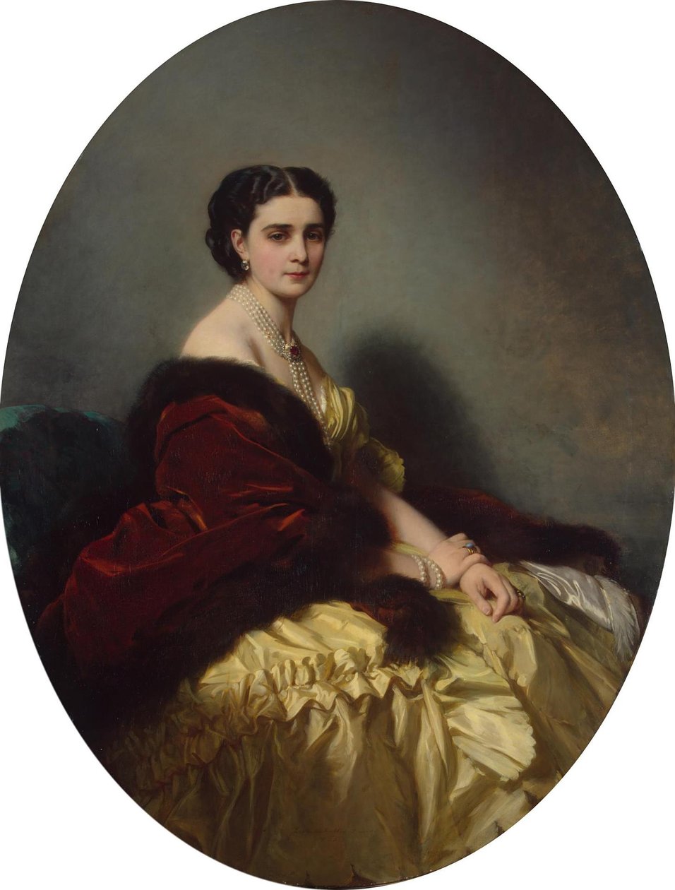 Sophia Petrovna Narishkina alkotó: Franz Xaver Winterhalter