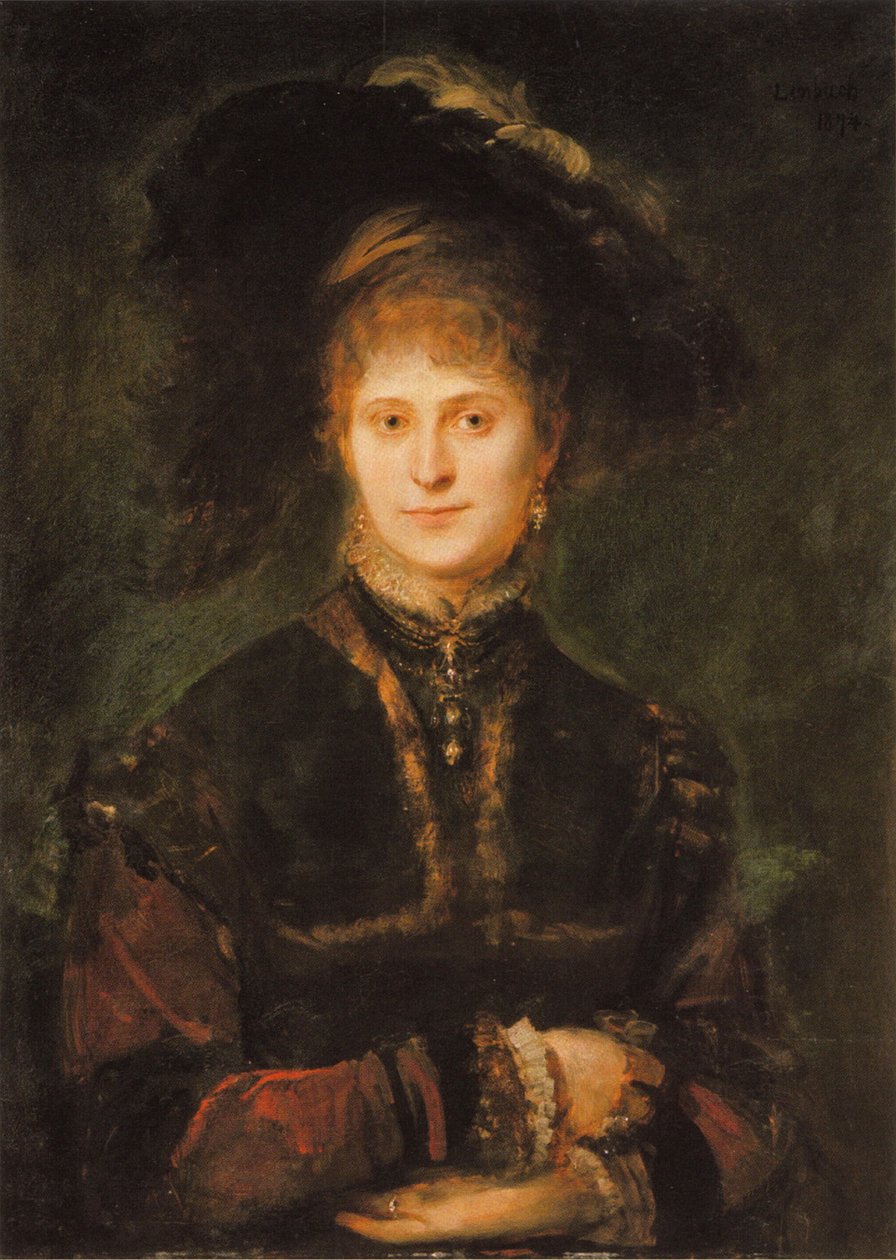 Magdalena Plach alkotó: Franz Seraph von Lenbach