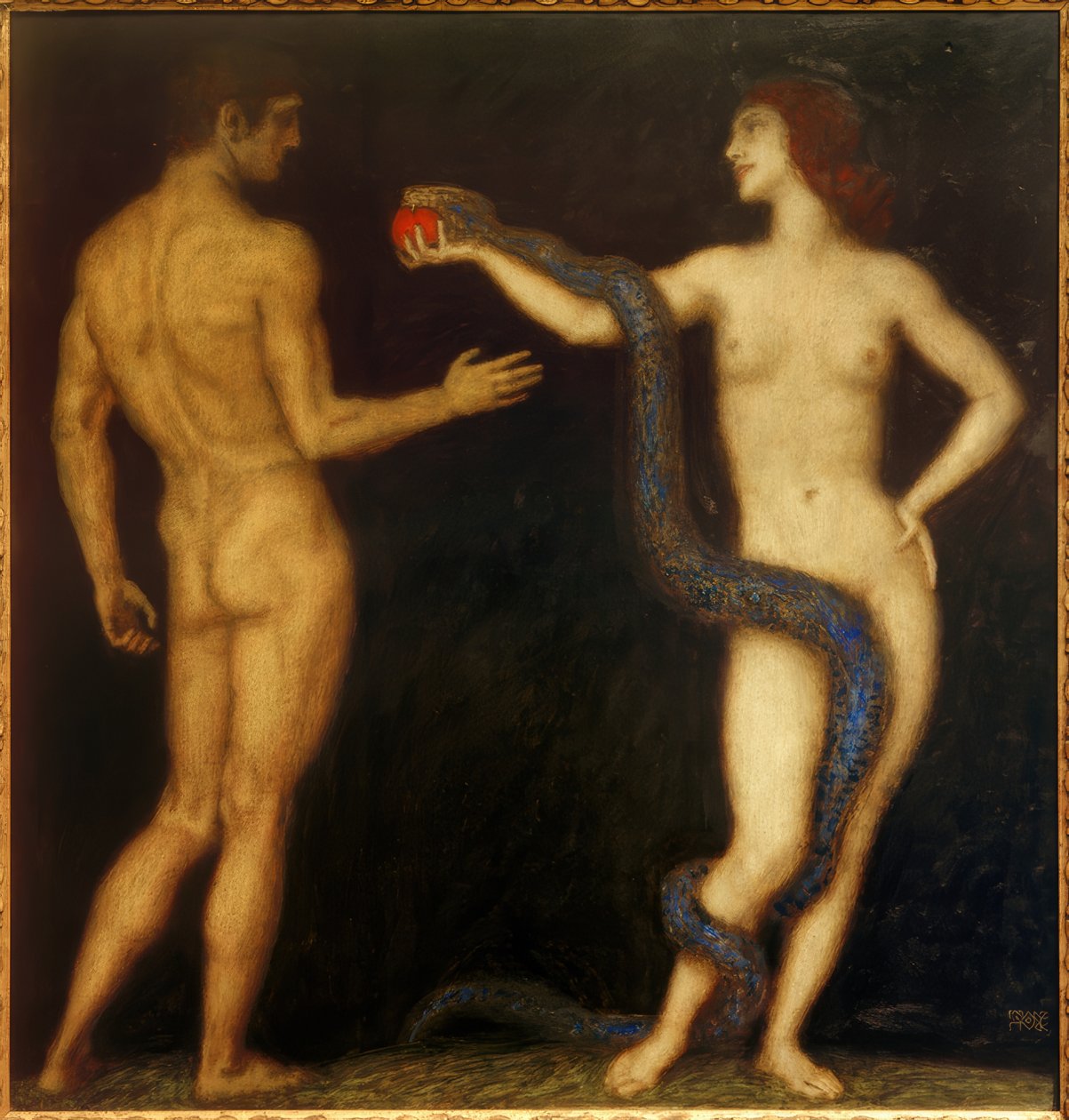 F. von Stuck, Ádám és Éva alkotó: Franz von Stuck