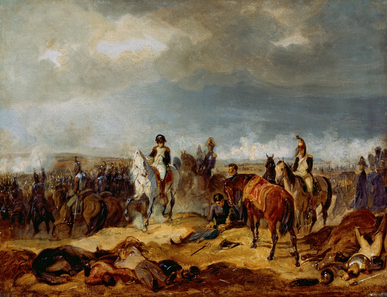 Német: Napóleon a csatatéren alkotó: Franz Adam