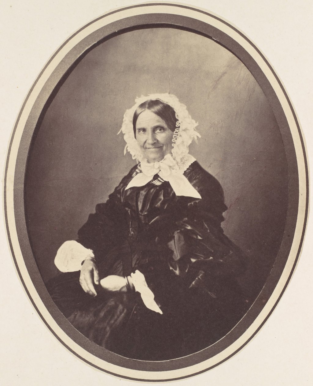 [Egy idős nő portréja], 1850-60-as évek. alkotó: Franz Antoine